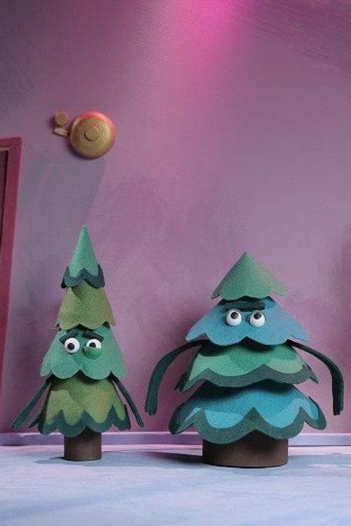 The Сhristmas Tree School backdrop