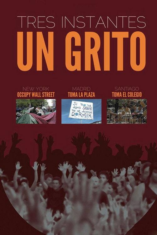 Tres instantes, un grito backdrop