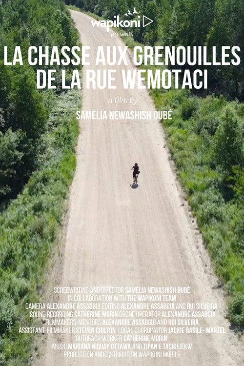 La chasse aux grenouilles de la rue Wemotaci backdrop