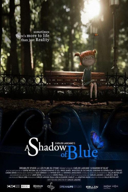 A Shadow of Blue backdrop