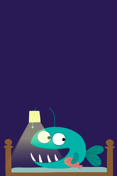 Anglerfish backdrop