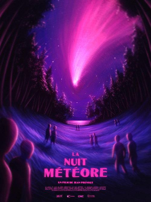 La nuit météore backdrop