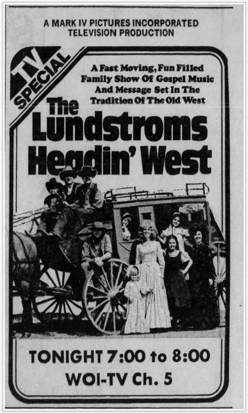 The Lundstroms: Headin' West backdrop