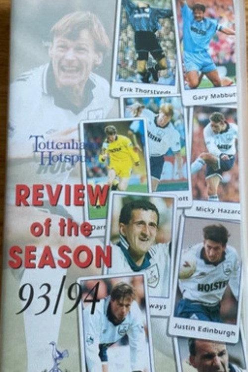 Tottenham Hotspur - Official Review Of The Season 1993-94 backdrop