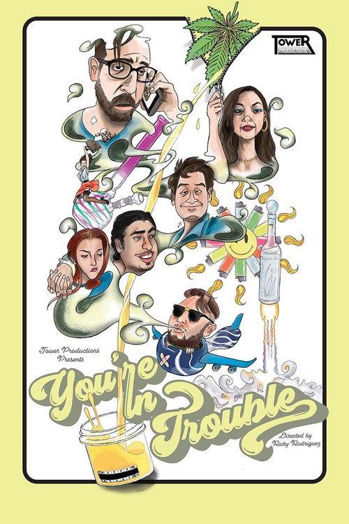 You're in Trouble backdrop