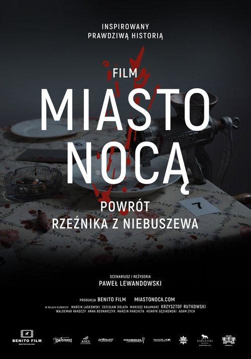 Miasto nocą backdrop
