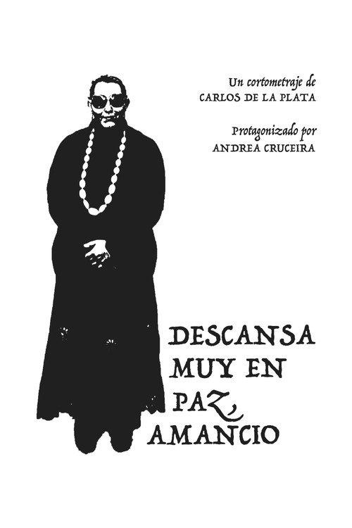 Descansa muy en paz, Amancio backdrop