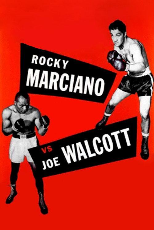 Rocky Marciano vs. Joe Walcott backdrop
