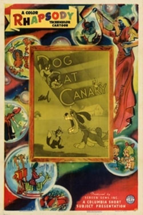 Dog, Cat, and Canary backdrop