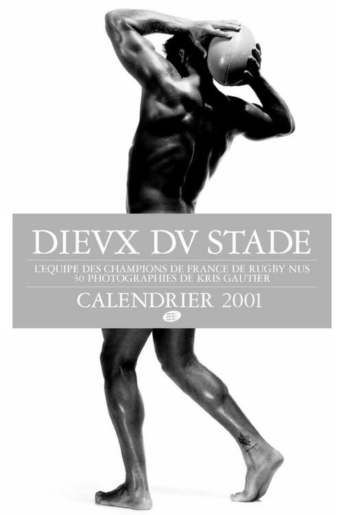 Dieux du Stade - Making of Calendar 2001 backdrop