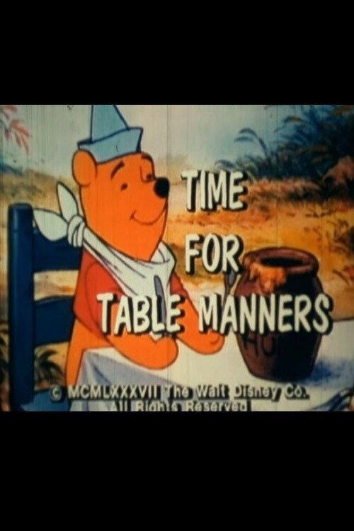 Time for Table Manners backdrop