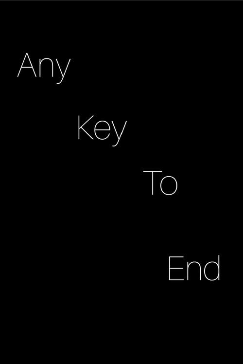 any key to end. backdrop