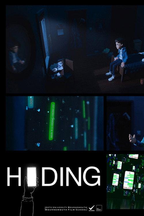 Hiding backdrop