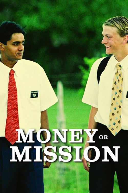 Money or Mission backdrop