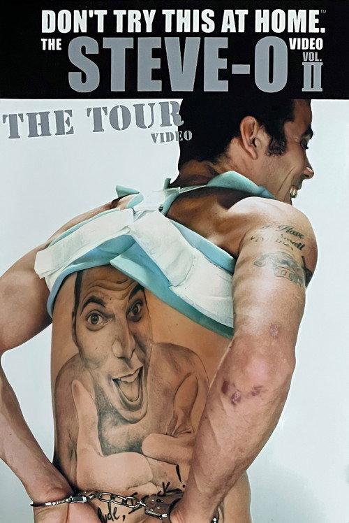 Don't Try This at Home – The Steve-O Video Vol. 2: The Tour backdrop