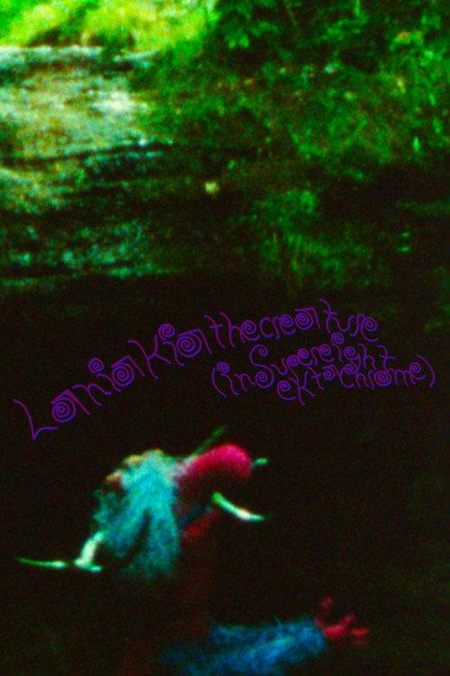 Laniakea the creature (in super 8 Ektachrome) backdrop