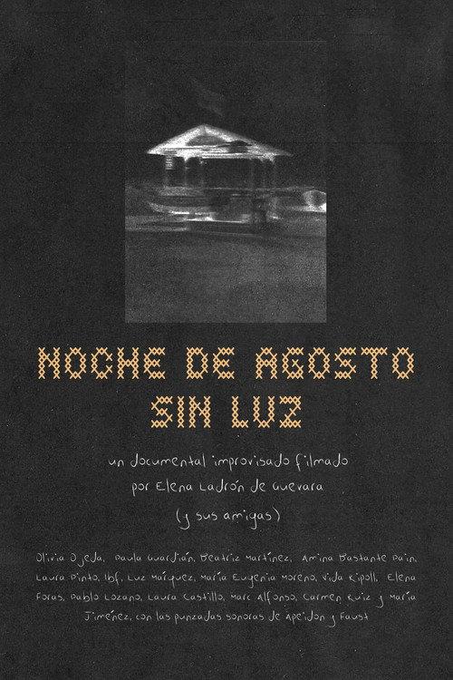 Noche de agosto sin luz backdrop