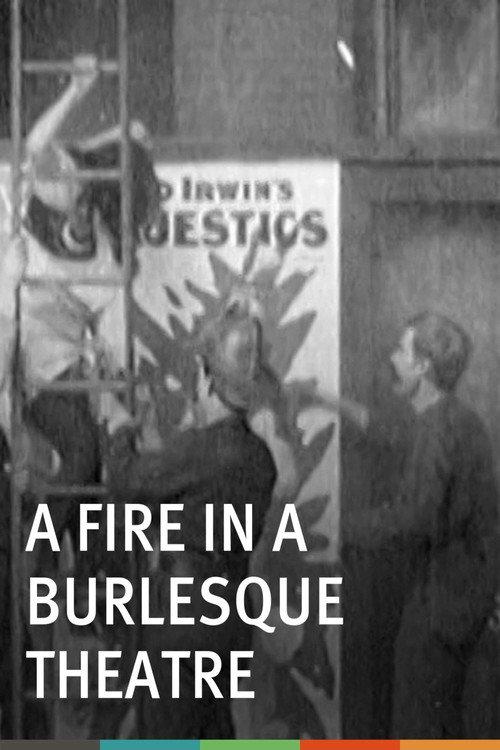 A Fire in a Burlesque Theatre backdrop