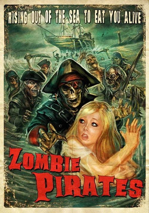 Zombie Pirates backdrop