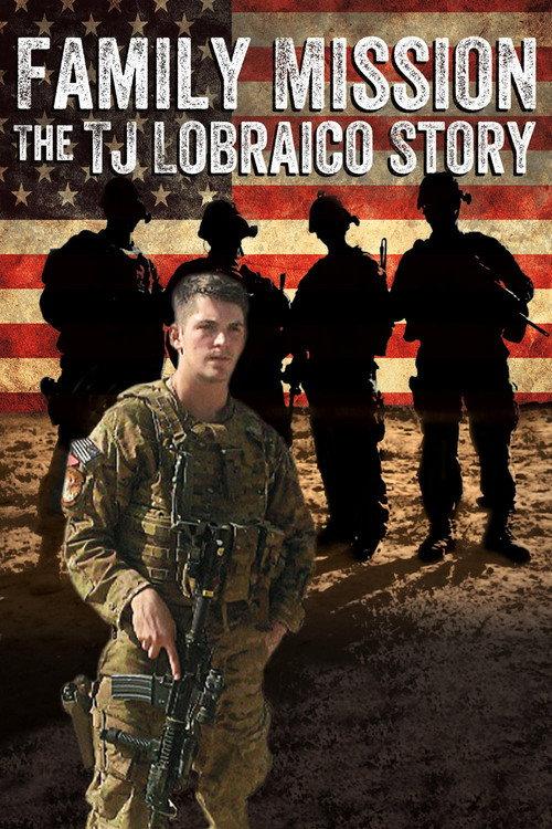 Family Mission: The TJ Lobraico Story backdrop