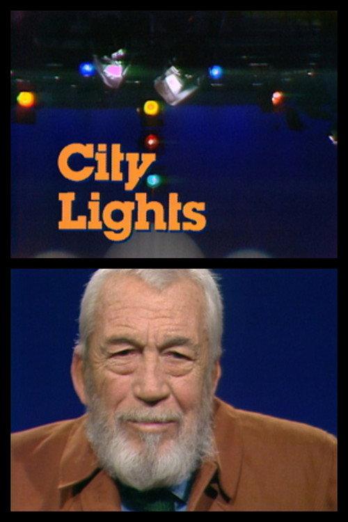 City Lights: John Huston backdrop