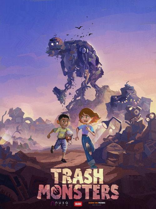 Trash Monsters backdrop