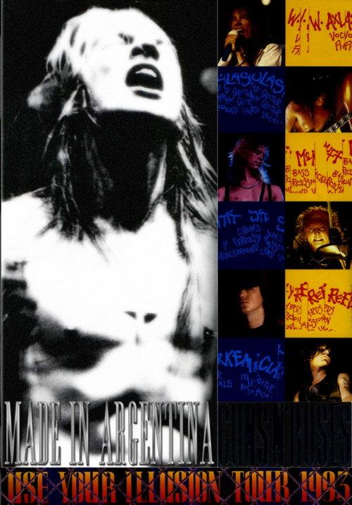 Guns N' Roses Made In Argentina backdrop