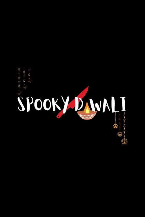 Spooky Diwali backdrop