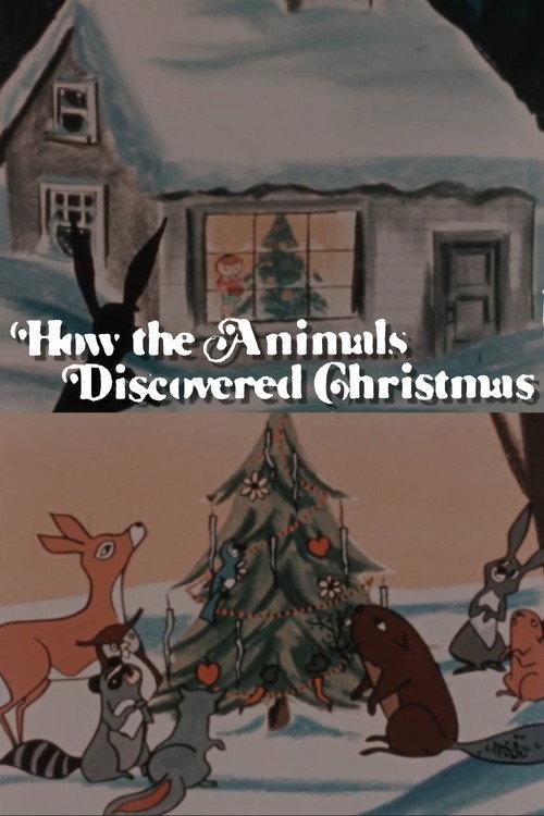 How the Animals Discovered Christmas backdrop
