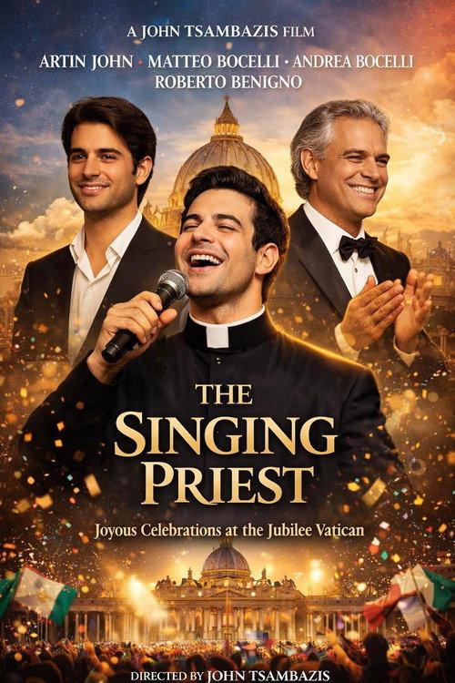 The Singing Priest backdrop