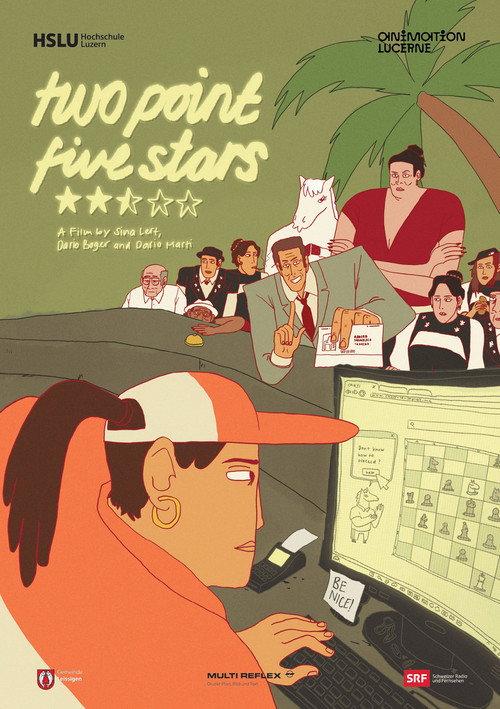 Two Point Five Stars backdrop