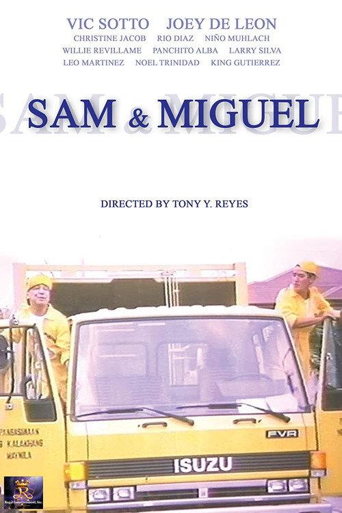 Sam & Miguel (Your Basura, No Problema) backdrop