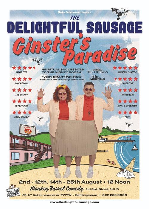 The Delightful Sausage: Ginster's Paradise backdrop