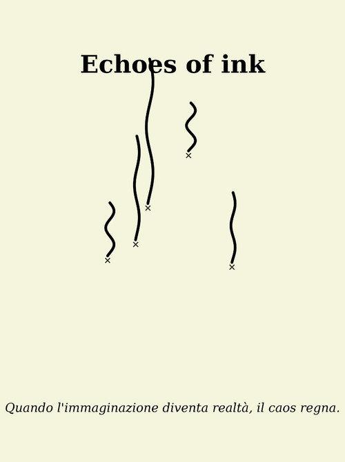Echoes of ink backdrop