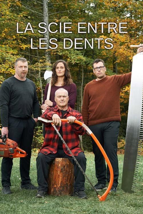 La scie entre les dents backdrop