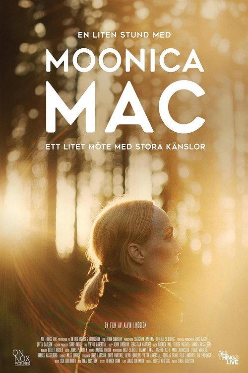 A Little While with Moonica Mac backdrop