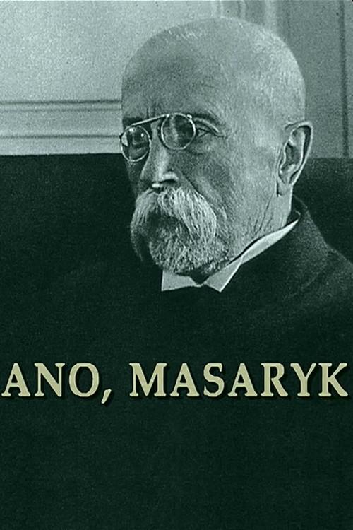 Ano, Masaryk backdrop