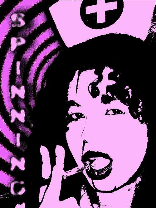Spinning backdrop