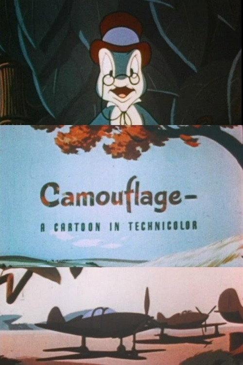 Camouflage backdrop