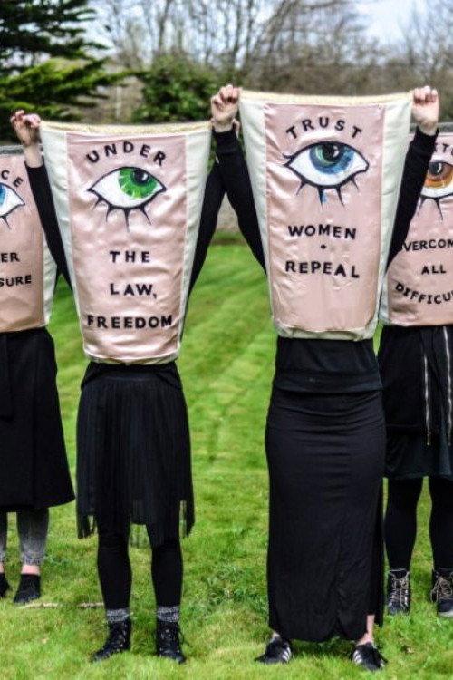 Repeal! Procession backdrop