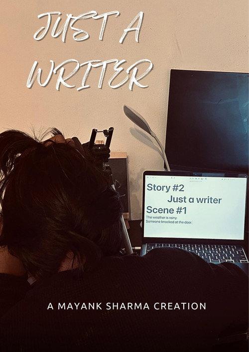 Just a Writer backdrop