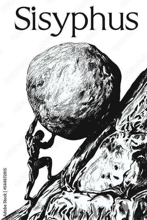 The Myth of Sisyphus - a Modernisation backdrop