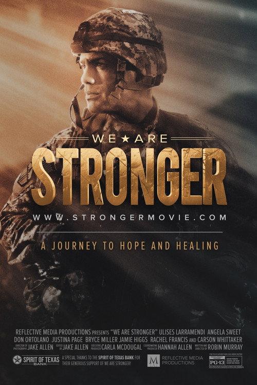 We Are Stronger backdrop
