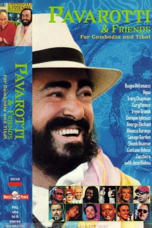 Pavarotti & Friends 7 - For Cambodia and Tibet backdrop