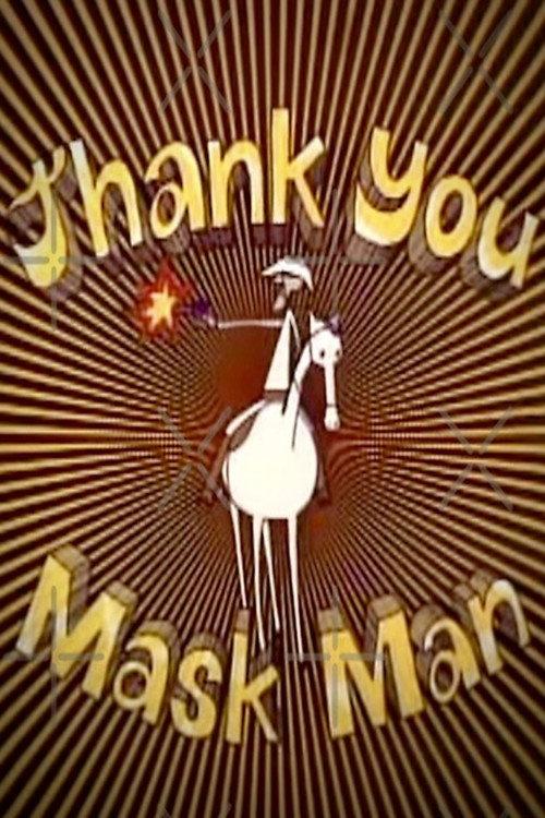 Thank You Mask Man backdrop