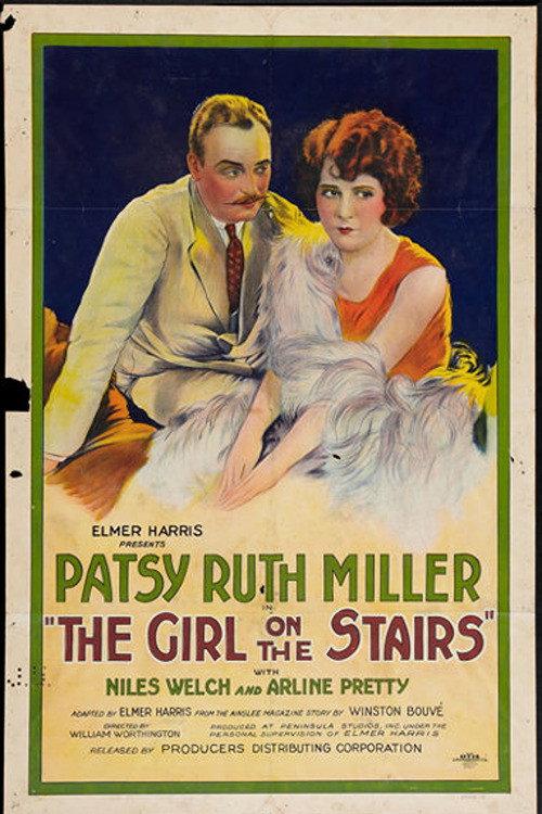 The Girl on the Stairs backdrop