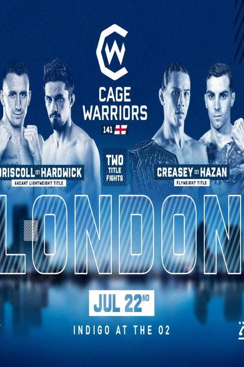 Cage Warriors 141 backdrop