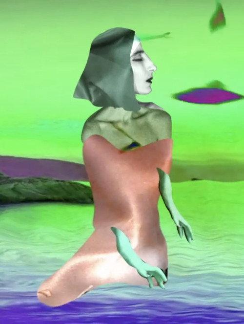 The Unpainted Woman backdrop