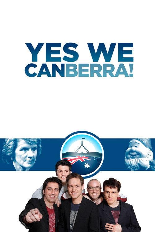 Yes We Canberra! backdrop
