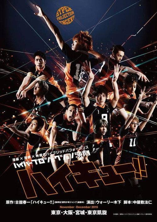 Hyper Projection Play "Haikyuu!!" A View From The Top backdrop